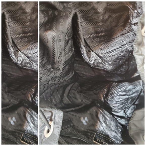 Prada Black Tessuto Nylon Backpack - Picture 15 of 16